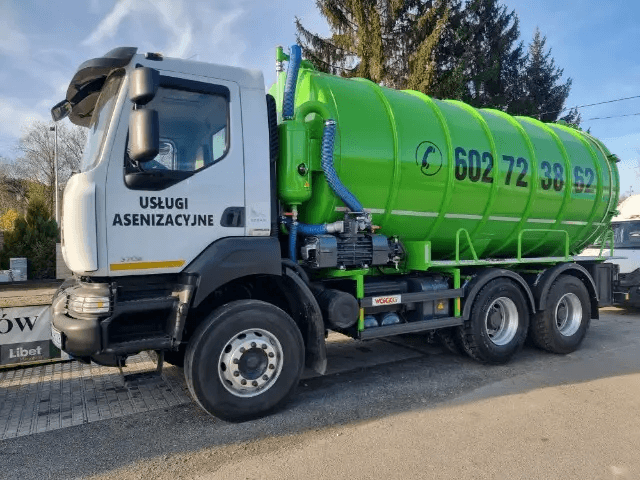 Renault Kerax DJE HX28 - samochód asenizacyjny